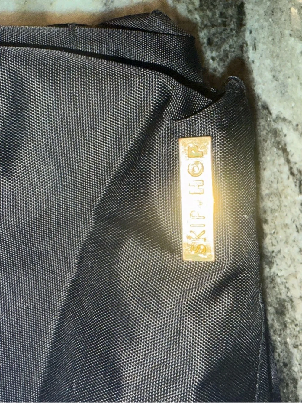 Skip Hop Black Baby Diaper Bag with Front Pockets - Picture 2 of 9